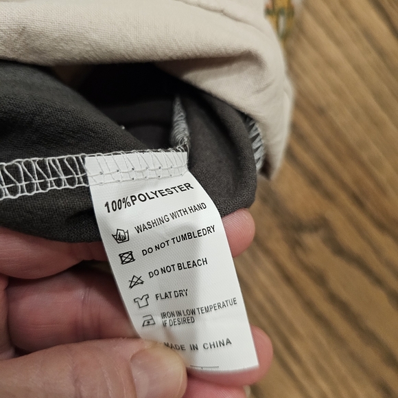 Womens Floral Embroidered Loose Fit V Neck Babydoll Dress - Picture 6 of 9